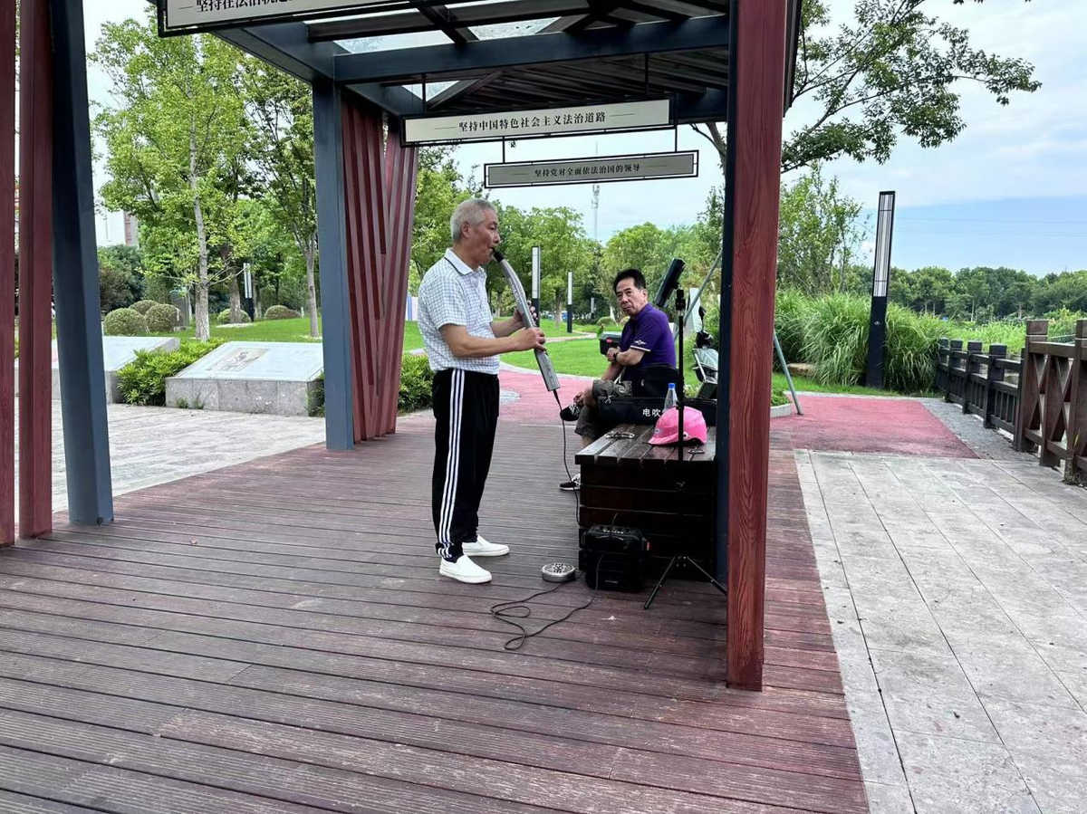明博体育中国官方嘉兴南湖：一起来打卡凤桥镇首个健康主题公园(图4)